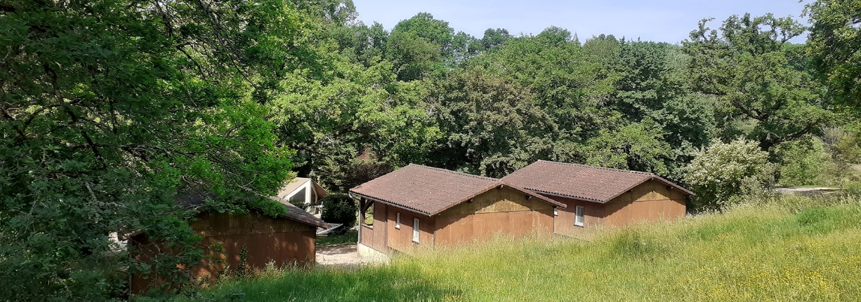 Location cottage Aporia dans le Lot au camping près de Figeac, Domaine Papillon