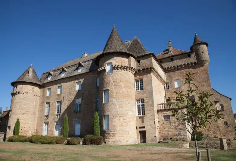 Lacapelle-Marival Castle in the Lot